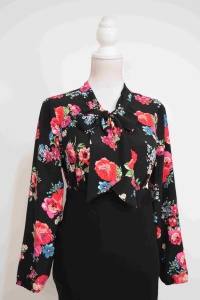 Compleu bluza Roberta si fusta neagra - Img 3