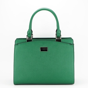 Geanta medie verde Jeffery 13