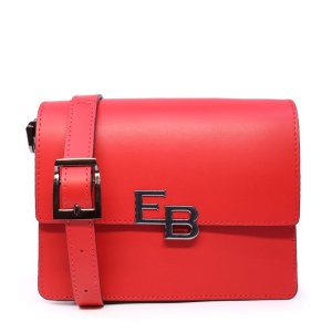 Poșetă crossbody femei Enzo Bertini roșie din piele 154posp3350R
