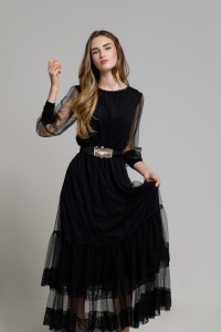 Rochie AMARIS neagra - Img 5