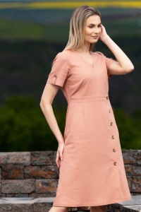 Rochie in si viscoza Amalia - Img 2