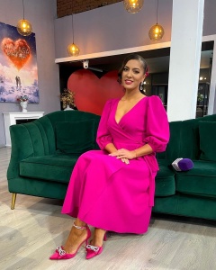 Rochie Lara Fuchsia - Img 2