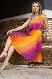 Rochie voal Rainbow - Img 5
