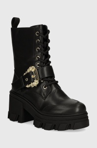 Versace Jeans Couture botine Sophie femei, culoarea negru, cu toc drept, 77VA3S86 71570 899