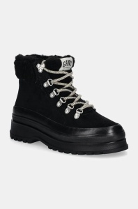 Gant botine Wintly femei, culoarea negru, cu platforma, izolat, 29543794 G00