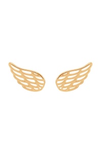 Lilou cercei placați cu aur Wing