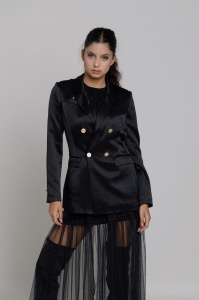 MARISOL jacket with black tulle dress - Img 1