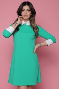 Rochie 397 verde Madelia 38