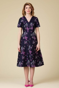 Rochie brocart Magda - Img 4