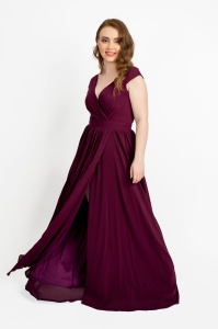 Rochie de ocazie lunga voal Selina - Img 3