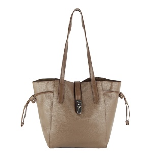 Geanta mare cu borseta detasabila 6806-2 13 Maro taupe