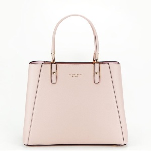 Geanta roz deschis FloraCo Paris de talie mare F2588 11