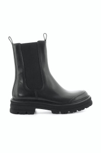 Kennel & Schmenger ghete chelsea de piele Blast femei, culoarea negru, cu toc plat, 21-26010.720