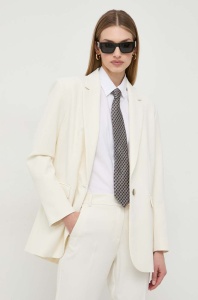 MAX&Co. sacou culoarea bej, un singur rând de nasturi, uni 2416040000000