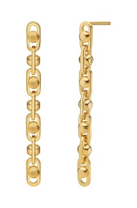 Michael Kors cercei din argint placat cu aur