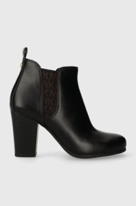 MICHAEL Michael Kors cizme Evaline femei, culoarea negru, cu toc drept, 40F3EVHEGL