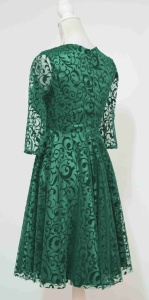 Rochie de ocazie clos verde Caroline - Img 8