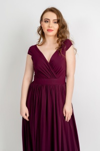 Rochie de ocazie lunga voal Selina - Img 1