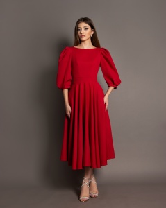 Rochie Elegance Rosu - Img 2