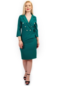 Rochie Eleganta Fayre Cu Nasturi
