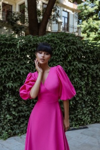 Rochie Lara Fuchsia - Img 4