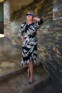 Rochie OF2MZ4323 petrecuta imprimata Mizar