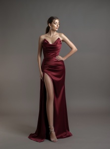 Rochie Silvie Visiniu - Img 3