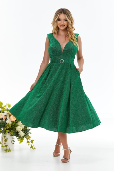 Rochie de ocazie verde Melissa