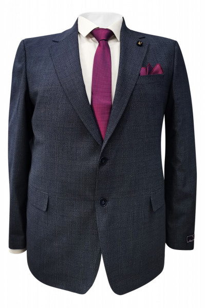 Sacou clasic talia 2 Phil gri-bleu