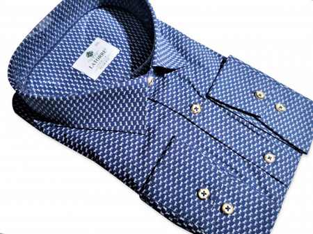 Camasa albastra slim fit Luca
