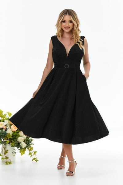 Rochie de ocazie neagra Melissa