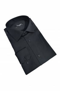 Camasa neagra slim fit