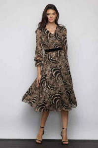 Rochie voal midi