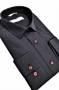 camasa slim fit neagra