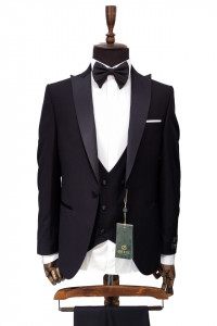 Costum negru ceremonie 