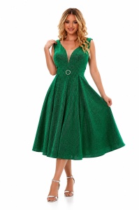 Rochie de ocazie verde Melissa