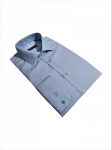 camasa clasica bleu
