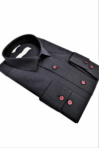 camasa slim fit neagra