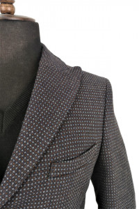 Palton slim fit gri Seth - Img 4