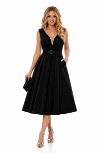 Rochie de ocazie neagra Melissa - Img 2