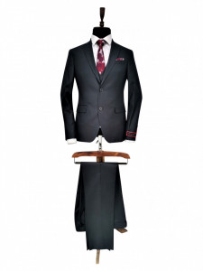 Costum gri slim fit 