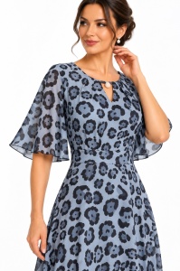 Rochie voal Lara animal print - Img 3