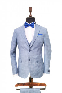 Costum bleu slim fit