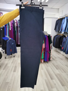 Pantaloni barbati casual negri marimi mari - Img 1