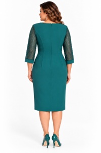 Rochie de ocazie Allison verde smarald - Img 4