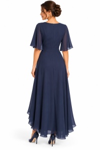 Rochie voal Lara bleumarin - Img 4