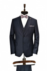 Costum barbati cu vesta slim fit Noah