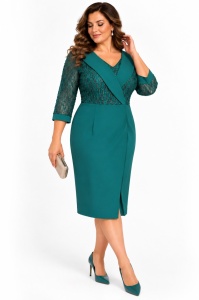 Rochie de ocazie Allison verde smarald