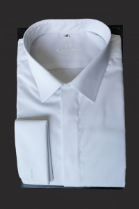 camasa alba slim fit