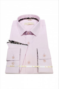 Camasa roz slim fit Matteo